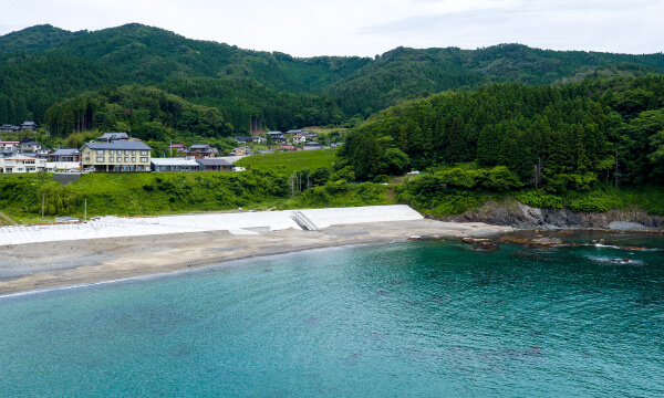 白浜（綾里）海水浴場