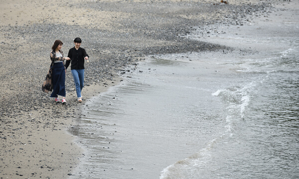 白浜（綾里）海水浴場