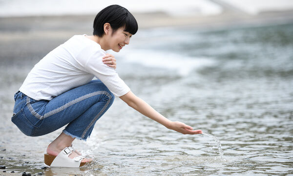 白浜（綾里）海水浴場